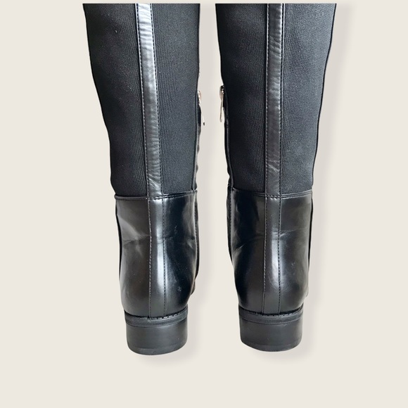 Sam Edelman Pam Leather Suede Over the Knee Boots - Picture 11 of 15